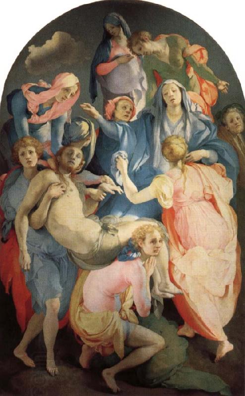 Jacopo Pontormo Deposition oil painting picture